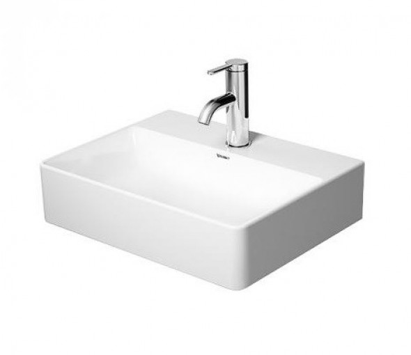 Duravit DuraSquare umywalka meblowa z otworem na baterię 45 cm biała 0732450041