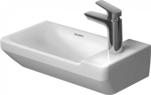 Duravit P3 Comforts umywalka wisząca 50x25 cm bez przelewu, bez otworu na baterię biały alpin 0715500070