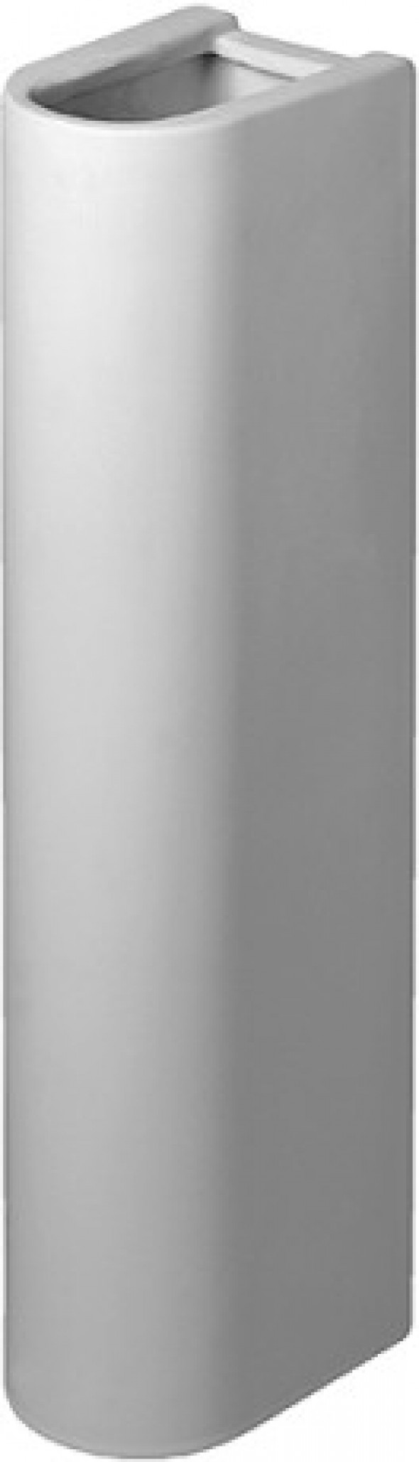 Duravit Starck 3 postument biały alpin 0865160000