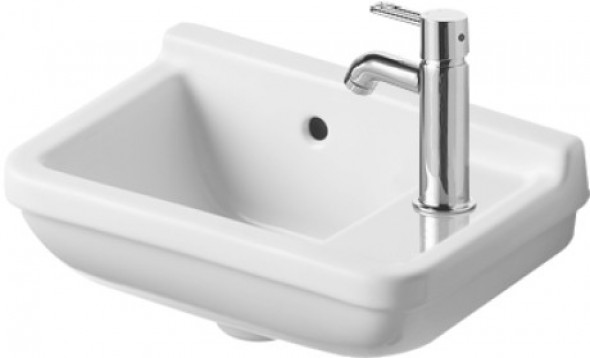 Duravit Starck 3 umywalka mała 40cm 40x26 biały alpin wondergliss 07514000001