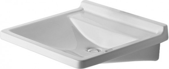 Duravit Starck 3 umywalka Vital Med 60cm 60x54,5 biały alpin wondergliss 03126000001