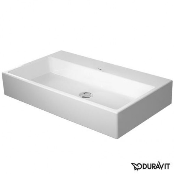 Duravit Vero Air umywalka meblowa 80 cm bez przelewu i otworu na baterię biały 2350800070