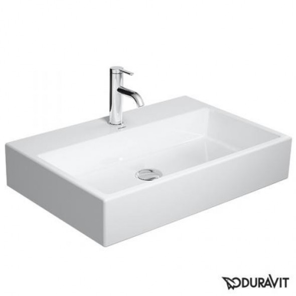 Duravit Vero Air umywalka szlifowana 60 cm bez przelewu z otworem na baterię biały 2350600071