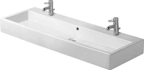 Duravit Vero umywalka 120cm 120x47 szlifowana biały alpin wondergliss 04541200261
