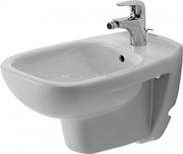 Durvit D-Code bidet wiszący z półką na baterię biały 22571500002