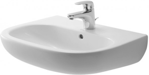 Durvit D-Code umywalka 55cm 55x43 biały alpin 23105500002