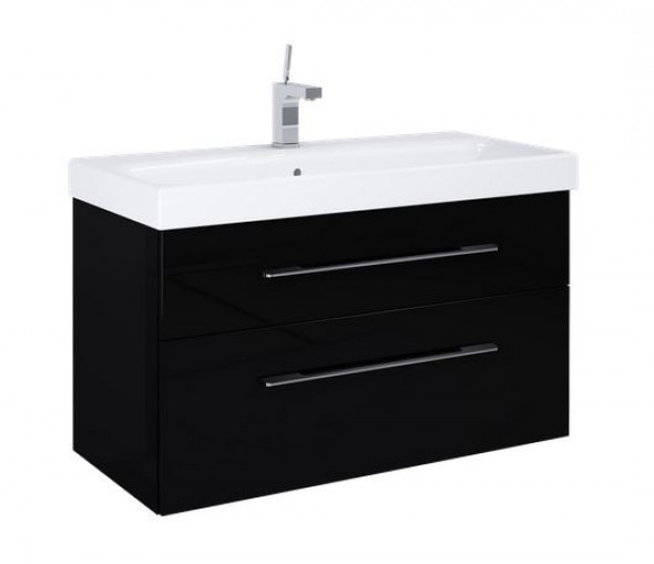 Elita Barcelona Black 100 szafka pod umywalkę czarny 164824