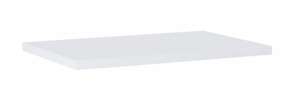 Elita Futuris blat naszafkowy pełny 70 cm biały połysk 166891