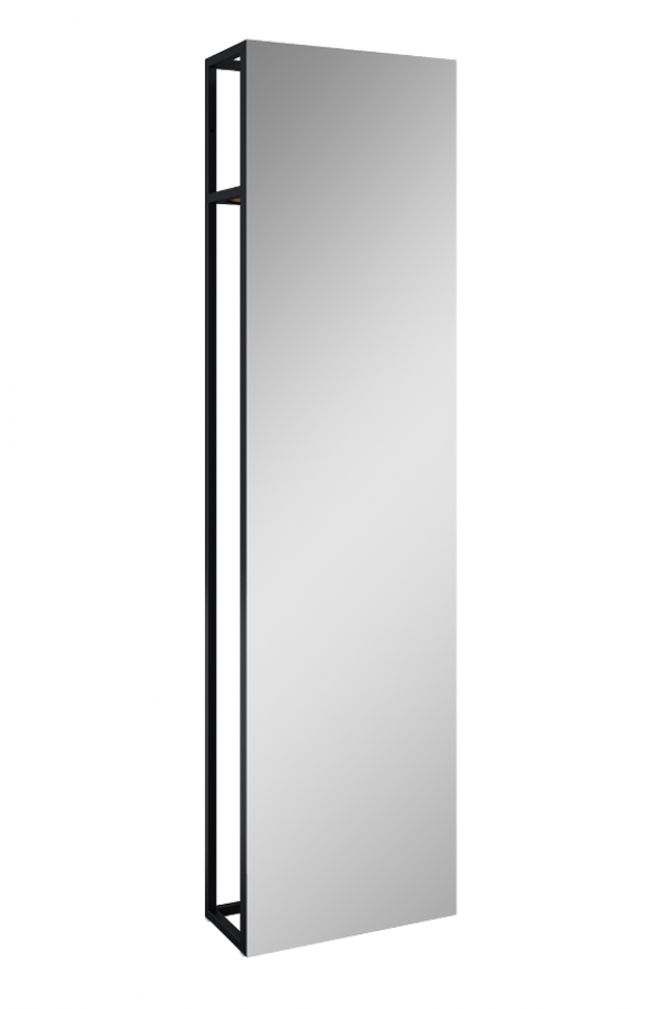 Elita Indus lustro 190x50 cm dąb canela / czarny mat 168366