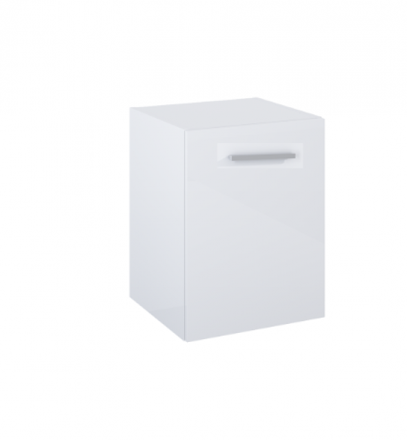 Elita Kwadro Plus 40 komoda z koszem cargo biały połysk 167636