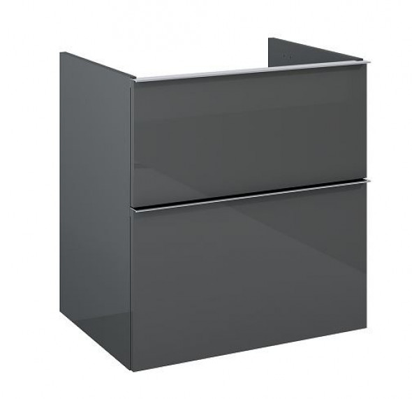Elita Look 60 2S komoda bez blatu antracyt połysk 167090