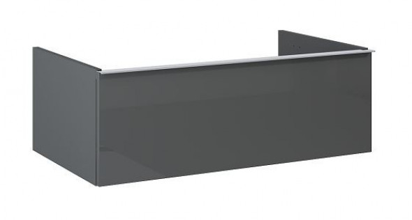 Elita Look 80 1S komoda bez blatu antracyt połysk 167092