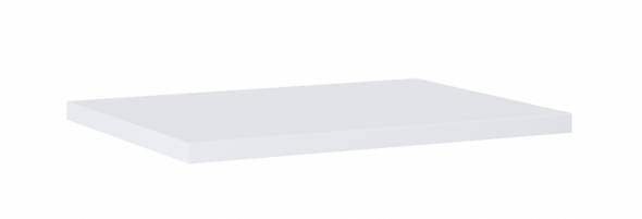 Elita Look blat naszafkowy pełny 60 cm biały połysk 166890