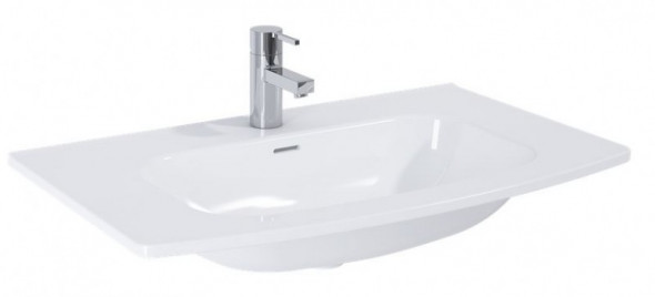 Elita Round Artu umywalka ceramiczna 80 biała 145580