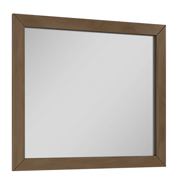 Elita Santos Oak 80 lustro w ramie lite drewno dębowe tobak 166397