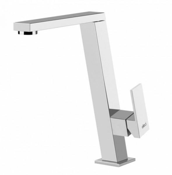 Elleci Blade bateria kuchenna zlewozmywakowa z obrotową wylewką chrom MIKBLACR