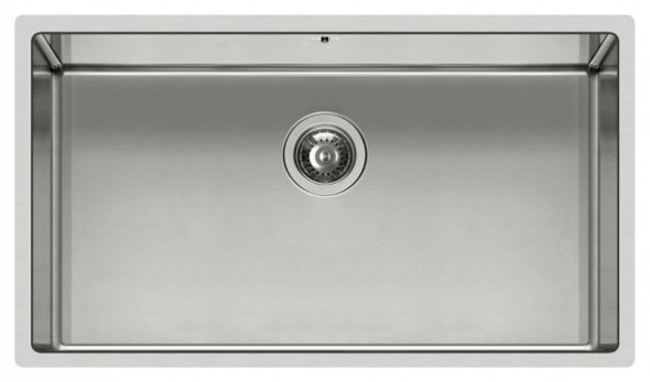 Elleci Square 720 R14 zlewozmywak 1 komora wpuszczana stal satyna LIQ720SAC14