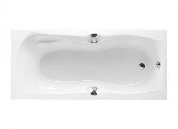 Excellent Canyon II wanna prostokątna 180x80 z nogami i uchwytami WAEX.CNN18WH