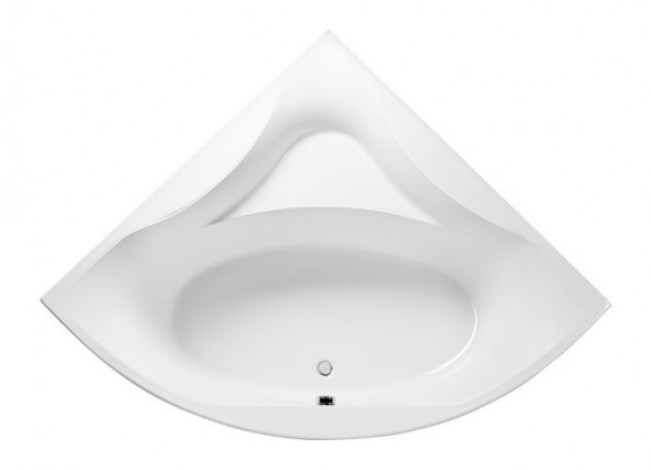 Excellent Glamour wanna narożna 140x140 z nogami WAEX.GLA14WH