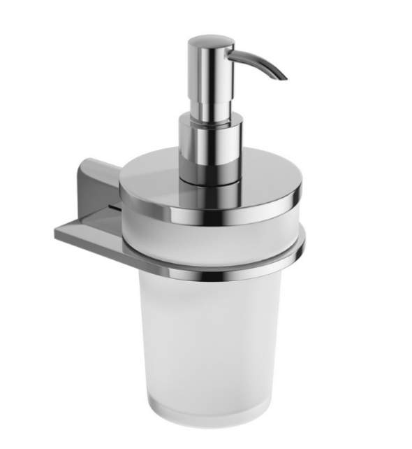 Excellent Kobo szklany dozownik do mydła wiszący chrom połysk DOEX.1706CR