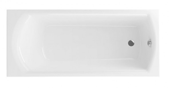 Excellent Lamia Slim wanna prostokątna 160x75 z nogami WAEX.LAM16WHS