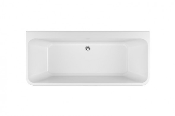 Excellent Lila 2.0 wanna przyścienna prostokątna 150x72 z nogami WAEX.LIL2.150.WHP