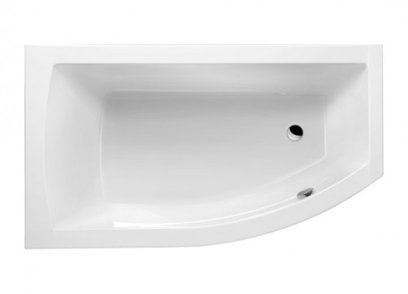 Excellent Magnus wanna asymetryczna 160x95 lewa z nogami WAEX.MGL16WH