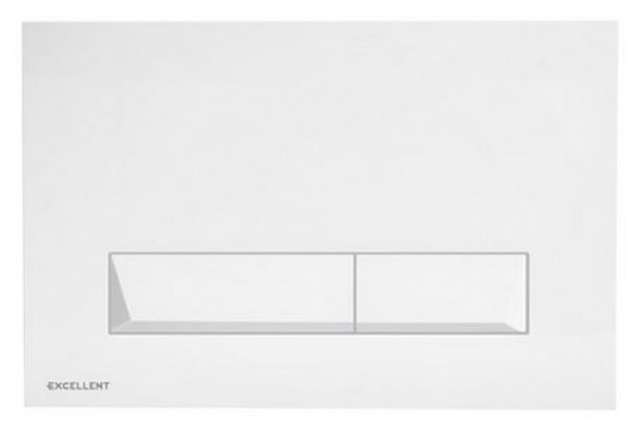 Excellent Plato przycisk do stelaża wc biały INEX.PL230.150.WH