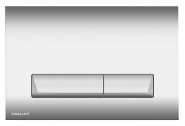 Excellent Plato przycisk do stelaża wc chrom INEX.PL230.150.CR