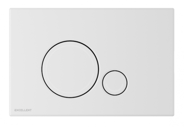 Excellent Ringo przycisk do stelaża WC biały INEX.RI230.150.WH