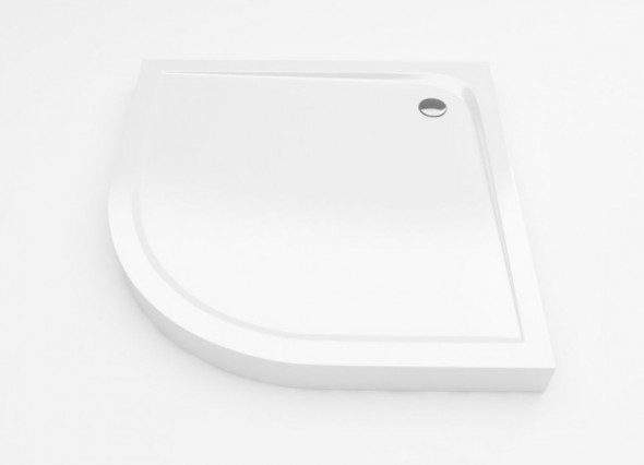 Excellent Sense Compact brodzik półokrągły z obudową 80x80 BREX.SEN08WHC