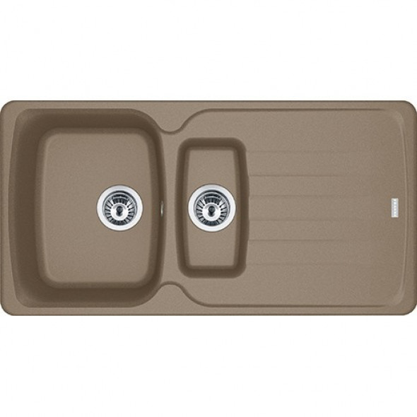 Franke Antea AZG 651 zlewozmywak 1,5 komory 97x50 cm fragranit cappuccino 114.0498.079