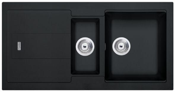 Franke Bellini BLG 651 Fragranit+ zlewozmywak granitowy 1,5 komory onyx 114.0305.975