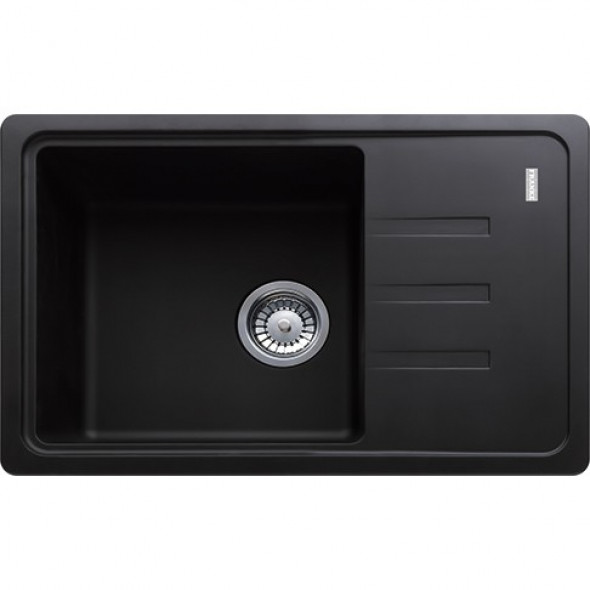 Franke Bliss BSG 611-62 zlewozmywak 1 komora z ociekaczem 62x43,5 cm fragranit onyx 114.0367.769