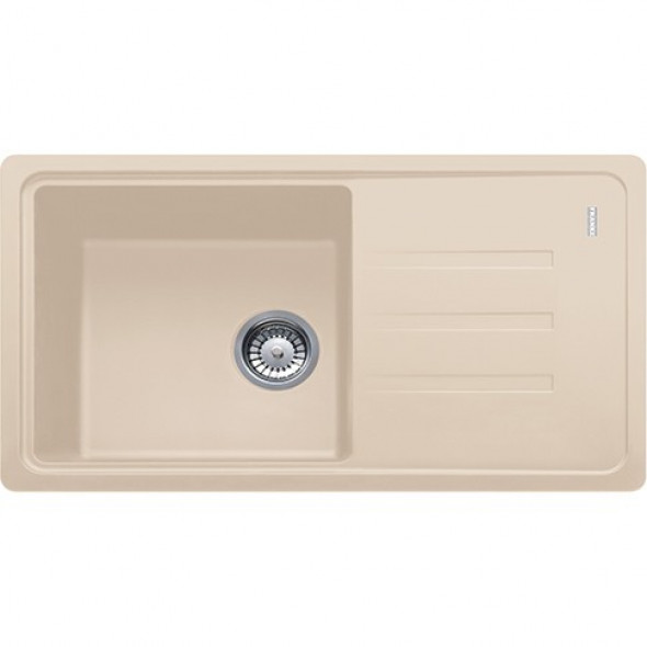 Franke Bliss BSG 611-78 zlewozmywak 1 komora z ociekaczem 78x43,5 cm fragranit beżowy 114.0367.744