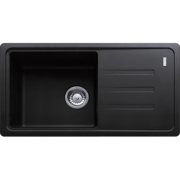 Franke Bliss BSG 611-78 zlewozmywak 1 komora z ociekaczem 78x43,5 cm fragranit onyx 114.0367.749