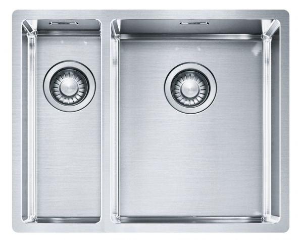 Franke Box 260/160-34-16 zlewozmywak stalowy 1,5 komory stal szlachetna jedwab 127.0369.916