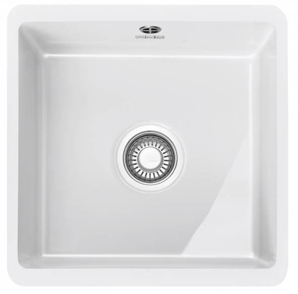 Franke Kubus KBK 110-40 Fraceram zlewozmywak ceramiczny 1 komora biały polarny 126.0379.976