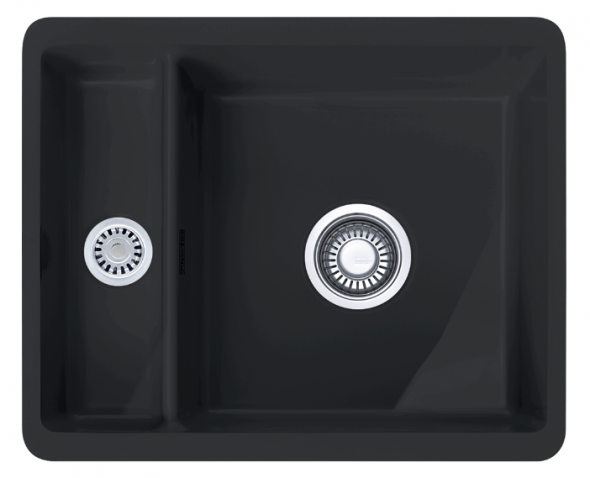 Franke Kubus KBK 160 Fraceram zlewozmywak ceramiczny 1,5 komory onyx 126.0380.014