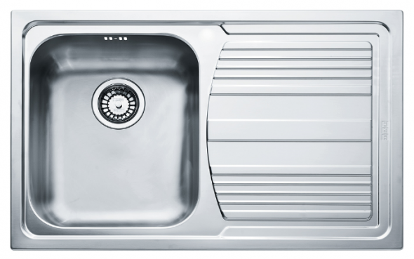 Franke Logica 611-79 zlewozmywak stalowy 1 komora po lewej stronie stal szlachetna len 101.0086.232
