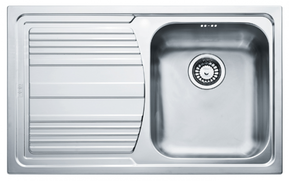 Franke Logica 611-79 zlewozmywak stalowy 1 komora po prawej stronie stal szlachetna len 101.0086.233