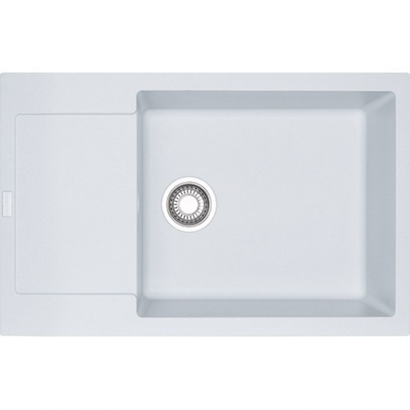 Franke Maris MRG 611-78 XL zlewozmywak 1 komora 78x50 cm fragranit biały polarny 114.0367.702
