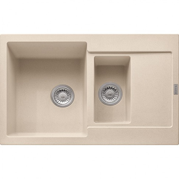 Franke Maris MRG 651-78 zlewozmywak 1,5 komory 78x50 cm fragranit beżowy 114.0201.533