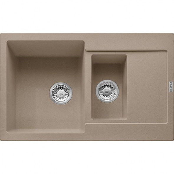 Franke Maris MRG 651-78 zlewozmywak 1,5 komory 78x50 cm fragranit cappuccino 114.0330.968