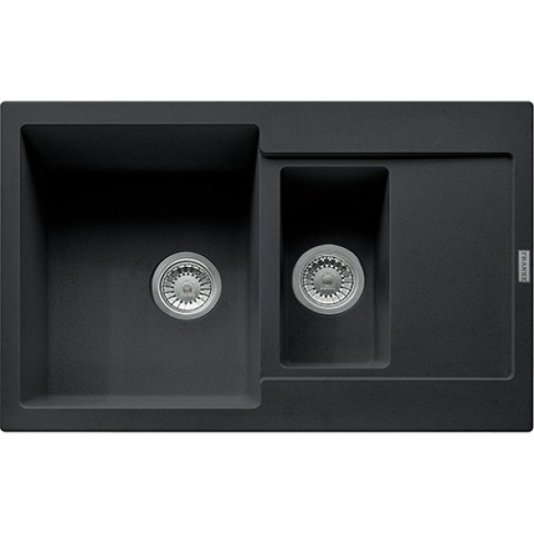Franke Maris MRG 651-78 zlewozmywak 1,5 komory 78x50 cm fragranit onyx 114.0201.537