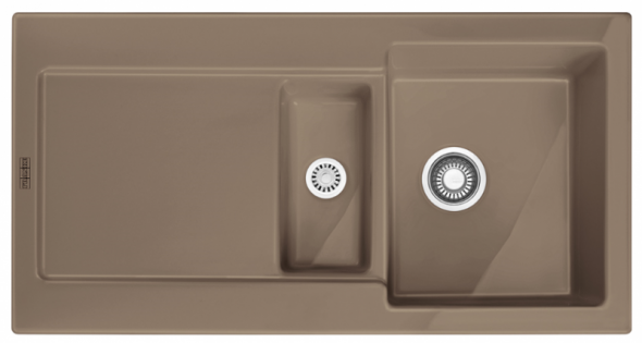 Franke Maris MRK 651-100 Fraceram zlewozmywak ceramiczny 1,5 komory cappuccino 124.0379.971