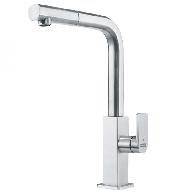 Franke Mythos Pull-Out bateria kuchenna z wyciąganą wylewką stal szlachetna 115.0547.853