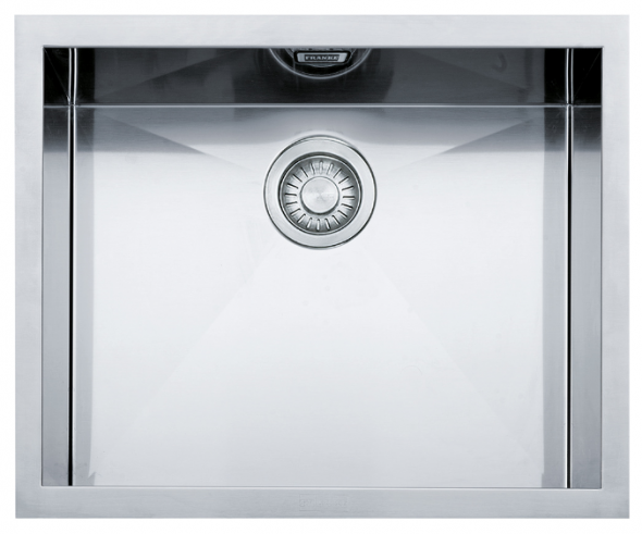 Franke Planar 110-52 zlewozmywak stalowy 1 komora stal szlachetna jedwab 122.0203.471