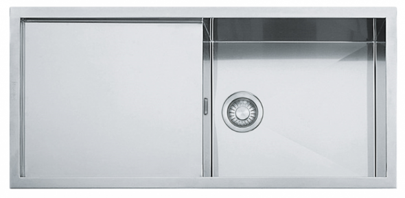 Franke Planar 111 zlewozmywak stalowy 1 komora stal szlachetna jedwab 122.0198.364