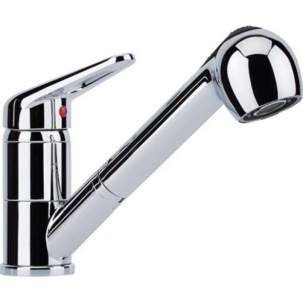 Franke Prince II bateria kuchenna z wyciąganą wylewką chrom 115.0347.111